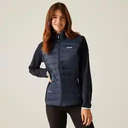 Decathlon Gevulde Jas Hiking Dames Clumber V Hybrid Quilted aanbieding