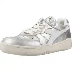 Decathlon Sneakers Diadora Heritage Model Metal Wn Kleur Zilver aanbieding