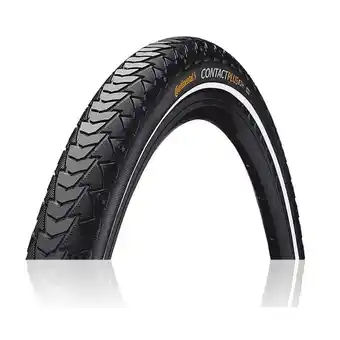 Decathlon Buitenband Contact Plus 28 x 1 1/4 Zwart met reflectie aanbieding