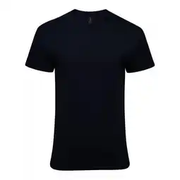Decathlon Katoenen lichtgewicht Tshirt voor volwassenen (Zwart) aanbieding