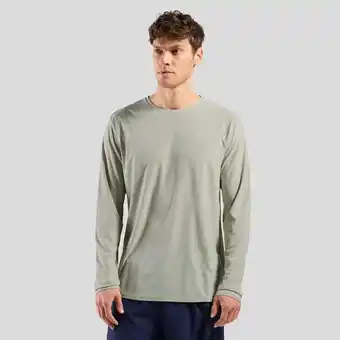 Decathlon Zeroweight Chill-Tec hardloopshirt met lange mouwen 2.0 ODLO aanbieding