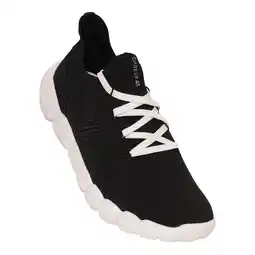 Decathlon Dames HexAt Gebreide Gerecycleerde Trainers (Zwart/Wit) aanbieding