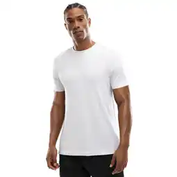 Decathlon Heren Fitness shirt met korte mouwen Salt Wit aanbieding