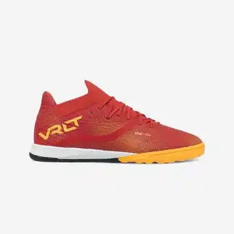 Decathlon Voetbalschoenen Viralto III 3D Air Mesh Turf rood aanbieding