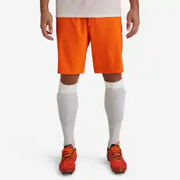 Decathlon Voetbalshort voor volwassenen Viralto Club oranje aanbieding