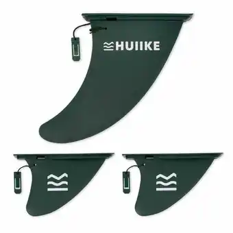Decathlon Vin voor Sup 3 St. Veiligheidswig, HUIIKE, Groen, Verwijderbaar, Stabiliteit aanbieding