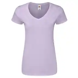 Decathlon Dames Iconic 150 V Hals Tshirt (Zachte lavendel) aanbieding