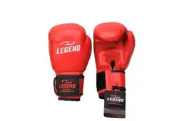 Decathlon Kinder Bokshandschoenen 4-8 jaar Rood 4oz/6oz PU - Verschillende maten - Gemaakt aanbieding