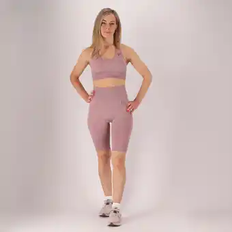 Decathlon Xtreme - Sportset dames - Short/Top - Roze - Sport short dames - Sportkleding aanbieding