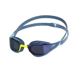 Decathlon Speedo Zwembril Fastskin Pure Focus Mirror Blauw aanbieding