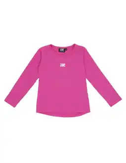 Decathlon T-shirt met lange mouwen voor meisje Pink Girl aanbieding