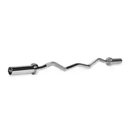 Decathlon Olympische EZ Curl Bar - Halterstang - 120 cm aanbieding