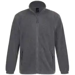 Decathlon Volwassen uniseks fleecejack North (Grijze Melange) aanbieding