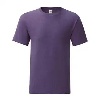 Decathlon Unisex Adult Iconic Heather TShirt (Heide Paars) aanbieding