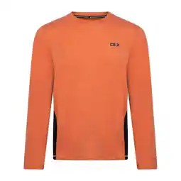 Decathlon Heren Charlie Tshirt met lange mouwen (Verbrande oranje mergel) aanbieding