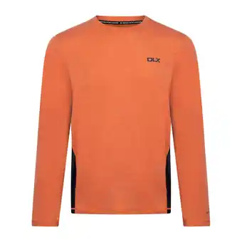 Decathlon Heren Charlie Tshirt met lange mouwen (Verbrande oranje mergel) aanbieding
