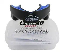 Decathlon Anti Shock Gebitsbeschermer Heren/Dames Zwart-Blauw - Hoogste kwaliteit - Triple aanbieding
