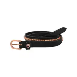 Decathlon Horse Ride lederen riem met roségouden clincher aanbieding