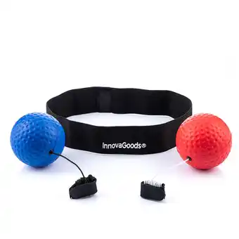 Decathlon Trainings- en Reflexbalset InnovaGoods Zwart aanbieding