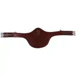 Decathlon Singel QHP Met Buikflap Donkerbruin aanbieding