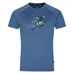 Decathlon Heren Tech hardloop Tshirt (Koronet Blauw) aanbieding