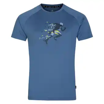 Decathlon Heren Tech hardloop Tshirt (Koronet Blauw) aanbieding