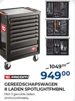 Meno Facom gereedschapswagen 8 laden spotlightfmbnl aanbieding