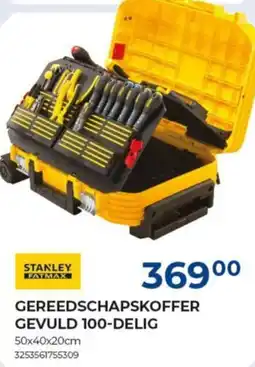 Meno Stanley fatmax gereedschapskoffer gevuld 100-delig aanbieding
