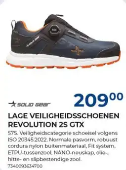 Meno Solid gear lage veiligheidsschoenen revolution 25 gtx aanbieding