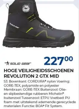 Meno Solid gear hoge veiligheidsschoenen revolution 2 gtx mid aanbieding