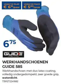 Meno Werkhandschoenen guide 585 aanbieding
