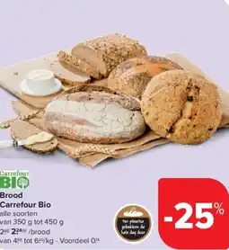 Carrefour Market Brood Carrefour Bio aanbieding