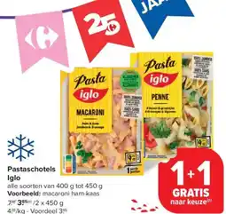 Carrefour Market Iglo Pastaschotels aanbieding