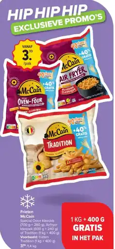 Carrefour Market McCain Frieten aanbieding