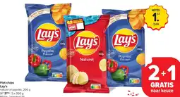 Carrefour Market Lays Flat chips aanbieding