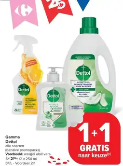 Carrefour Market Dettol gamma aanbieding