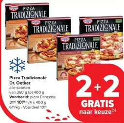 Carrefour Market Dr. Oetker Pizza Tradizionale aanbieding