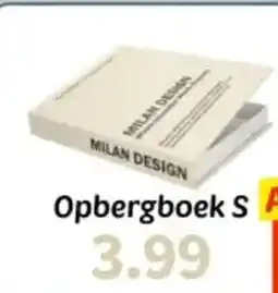 Wibra Opbergboek S aanbieding
