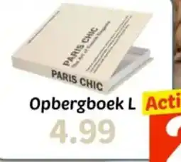 Wibra Opbergboek L aanbieding