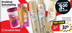 Kruidvat Kruidvat haarstyling aanbieding