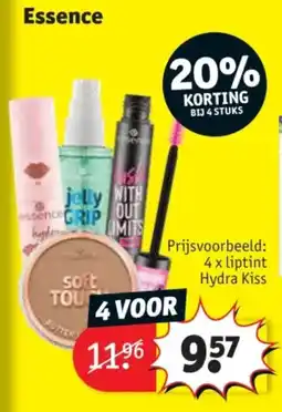 Kruidvat Essence aanbieding