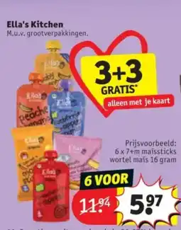 Kruidvat Ella's Kitchen aanbieding