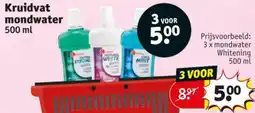 Kruidvat Kruidvat mondwater aanbieding
