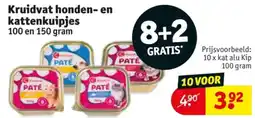 Kruidvat Kruidvat honden- en kattenkuipjes aanbieding