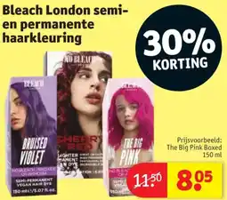 Kruidvat Bleach London semi en permanente haarkleuring aanbieding