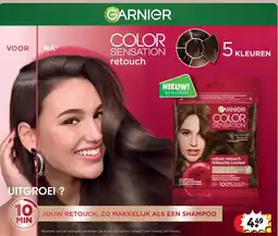 Kruidvat Garnier color sensation retouch aanbieding