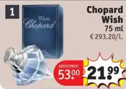 Kruidvat Chopard Wish aanbieding