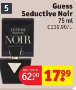 Kruidvat Guess Seductive Noir aanbieding
