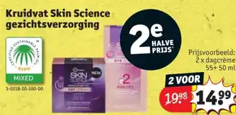 Kruidvat Kruidvat Skin Science gezichtsverzorging aanbieding