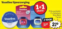 Kruidvat Vaseline lipverzorging aanbieding